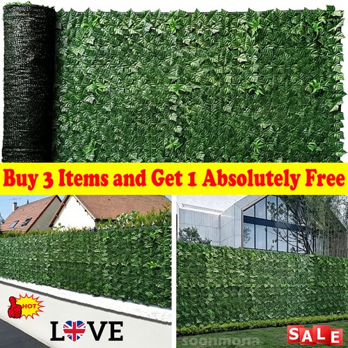 Artificial ivy leaf hedge - uk,