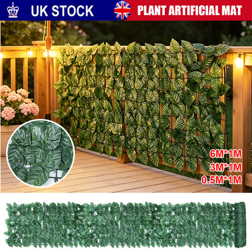 18m artificial hedge garden - artificial,