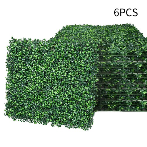 6pcs artificial greenery wall - 6pcs,