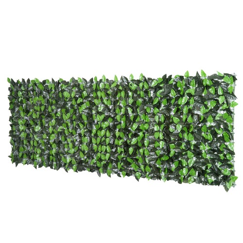 Outsunny artificial leaf hedge - leaf,