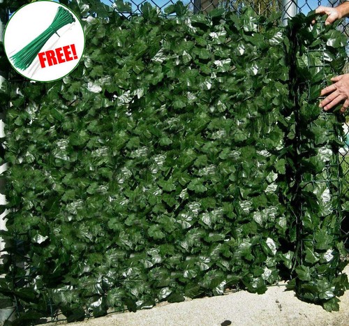 30m artificial hedge - fake, ivy